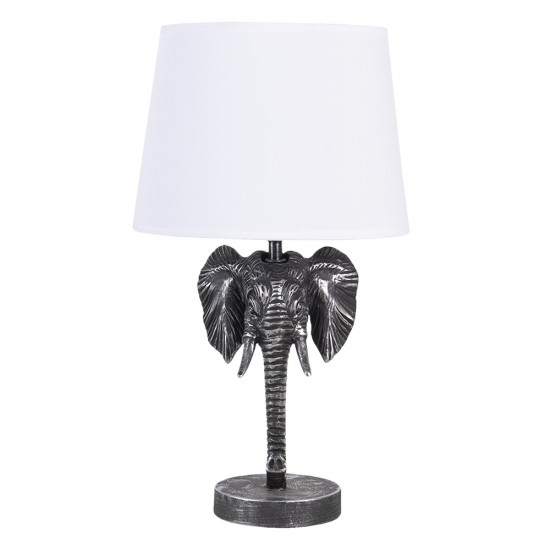 Bordlampe elefant 25x41 cm E27/max 1x60W Bordlampe elefant 25x41 cm E27/max 1x60W