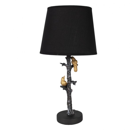 Bordlampe med skærm H45 cm Sort Bordlampe med skærm H45 cm Sort