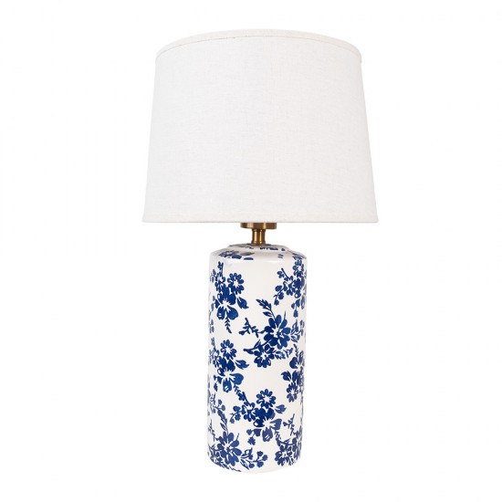 Bordlampe med skærm H50 cm Blå Bordlampe med skærm H50 cm Blå