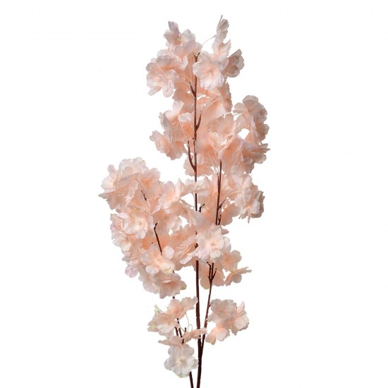 Dekorationsgren Orange med blomster H100cm, Dekorationsgren Orange med blomster H100cm,