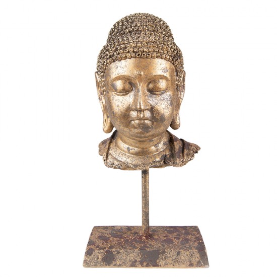 Dekorationshoved Buddha 13x9x25 cm