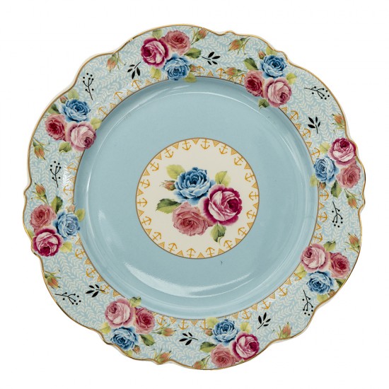 Frokost tallerken Roser 20x2 cm Frokost tallerken Roser 20x2 cm