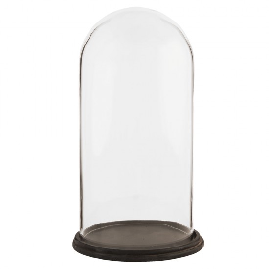 Glas kuppel Ø23xH39 cm