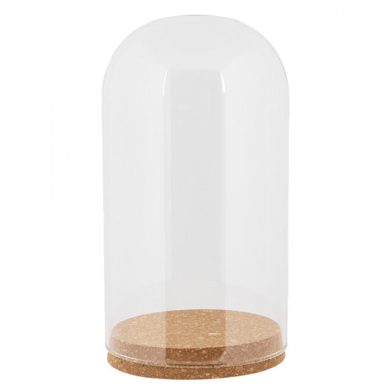 Glaskuppel Ø12xH22cm Glaskuppel Ø12xH22cm