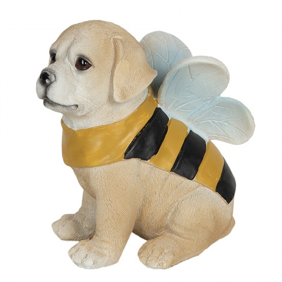 Hund med vinger 12x9x13 cm - kan også stå ude Hund med vinger 12x9x13 cm - kan også stå ude