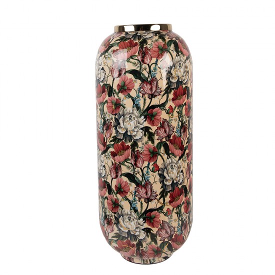 Høj vase Beige Pink Ø21xH50 cm