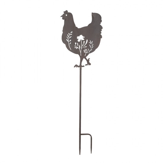 Høne Havespyd deko 113cm Høne Havespyd deko 113cm