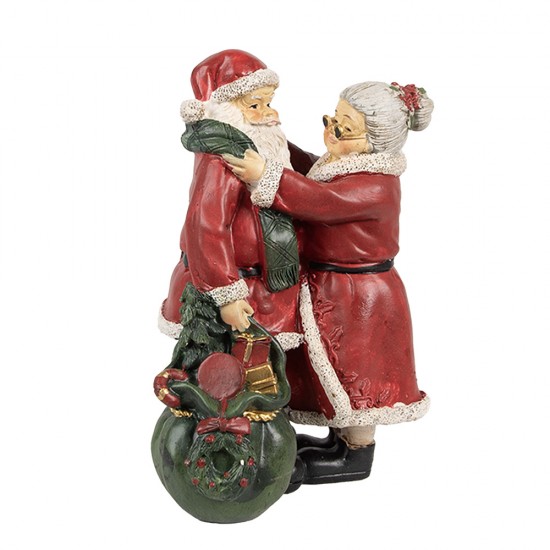 Julemanden og hans kone Figur H16cm