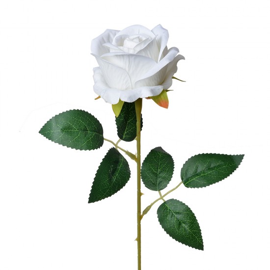 Kunstig blomsterrose 8x52 cm Kunstig blomsterrose 8x52 cm