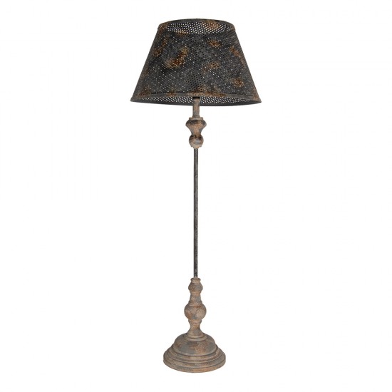 Lampe H94 cm med rust patina Brun Lampe H94 cm med rust patina Brun