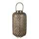 Lanterne patineret guld 26x45 cm Lanterne patineret guld 26x45 cm