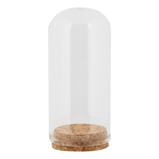 Lille glaskuppel Ø5xH10cm Lille glaskuppel Ø5xH10cm