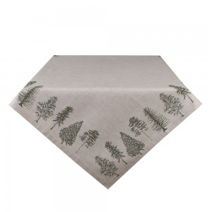 Dug beige med træer 130x180 cm Dug beige med træer 130x180 cm