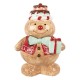 Opbevaringsglas Julefigur H24 cm