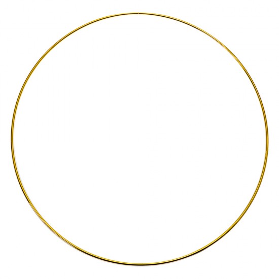 Ring i guld til deko Ø30cm Ring i guld til deko Ø30cm