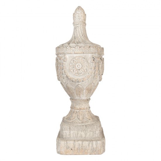 Stort Ornament Beige til deko H75cm Stort Ornament Beige til deko H75cm