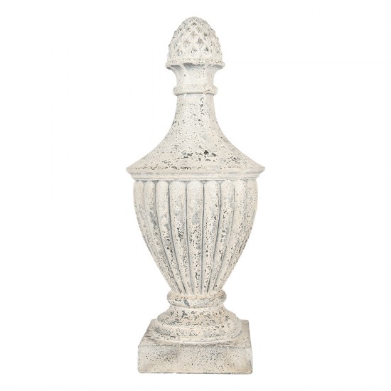 Stort Ornament til deko Beige H64cm