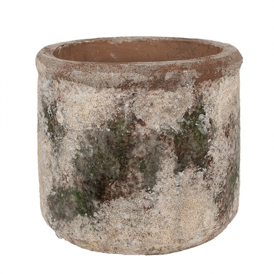 Urtepotte antique green patina 14x12 cm Urtepotte antique green patina 14x12 cm