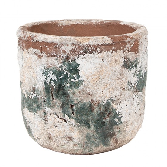 Urtepotte antique patina 14 cm