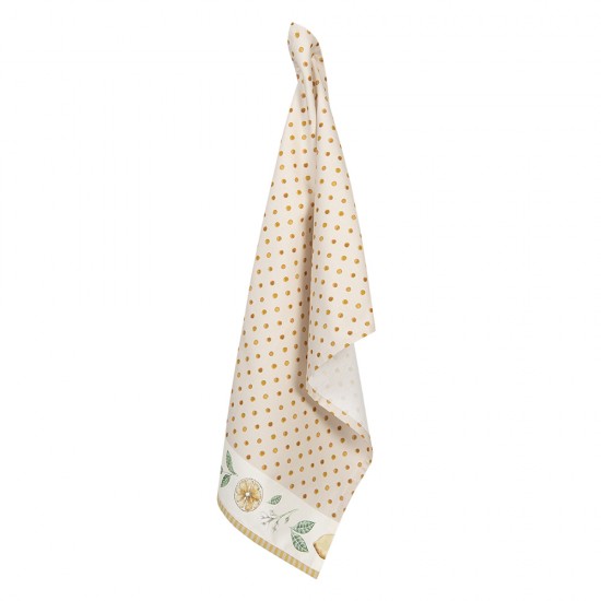 Viskestykke beige-gul 50x70cm Viskestykke beige-gul 50x70cm