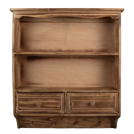 Væg reol Brun H60 cm