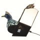 Tiffany Bordlampe Påfugl 