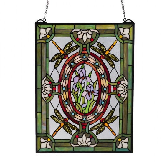 Tiffany glas panel 46x61cm