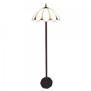 Gulvlampe Tiffany H166cm Gulvlampe Tiffany H166cm