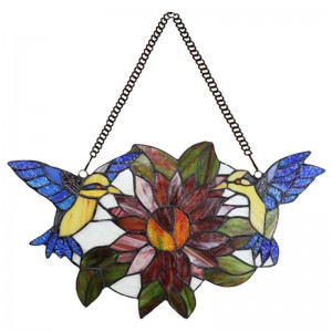 Tiffany Panel med fulge 29x50cm Tiffany Panel med fulge 29x50cm