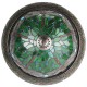 Tiffany loftslampe Ø38cm med 2 fatninger Grøn