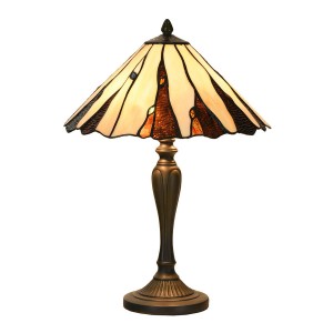 Bordlampe Tiffany Ø36xH60 cm Bordlampe Tiffany Ø36xH60 cm
