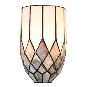 Bordlampe Tiffany Grå 18x15x27 cm Bordlampe Tiffany Grå 18x15x27 cm