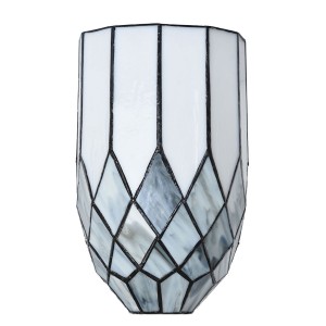 Bordlampe Tiffany Grå 18x15x27 cm Bordlampe Tiffany Grå 18x15x27 cm