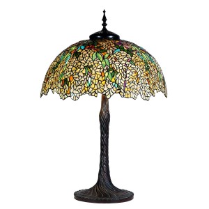 Bordlampe Tiffany Ø56xH83 cm  Bordlampe Tiffany Ø56xH83 cm