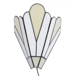 Tiffany væg lampe H29cm