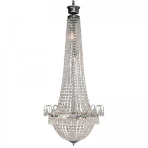 Lysekrone til 6 pærer H113cm