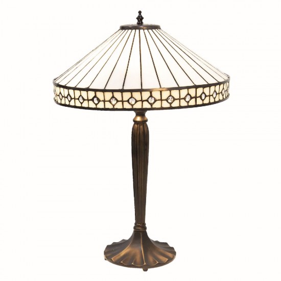 Bordlampe 58cm Tiffany