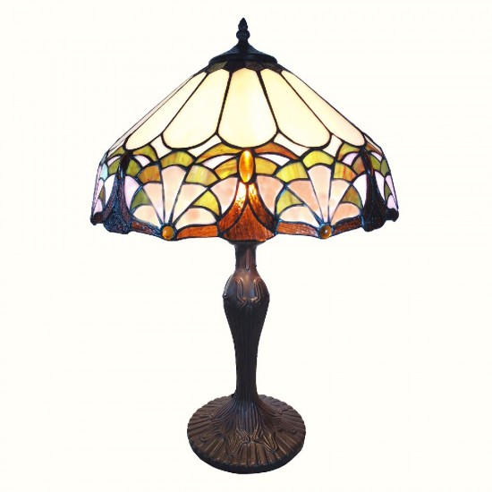 Bordlampe Tiffany 59cm