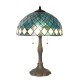 Bordlampe Tiffany Blue Ø40xH61 cm Bordlampe Tiffany Blue Ø40xH61 cm