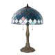Bordlampe Tiffany Blue Ø40xH61 cm Bordlampe Tiffany Blue Ø40xH61 cm