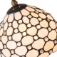 Bordlampe med Tiffany skærm