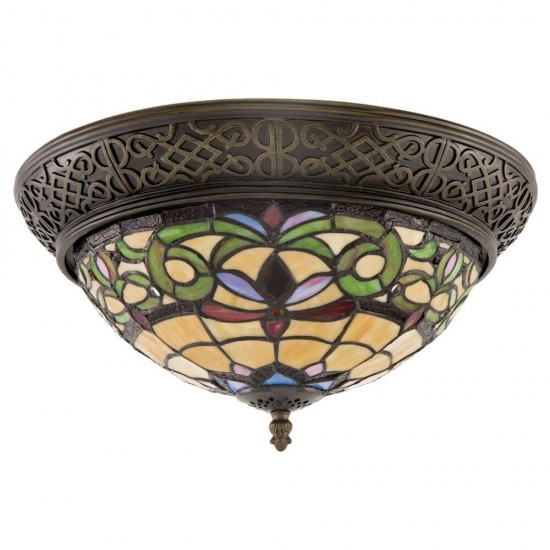Loftslampe Tiffany glas i flere farver Loftslampe Tiffany glas i flere farver