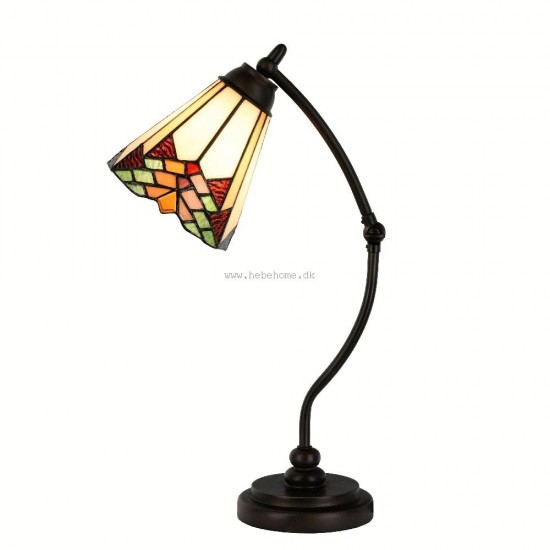 Skrivebordslampe Tiffany bordlampe 50cm