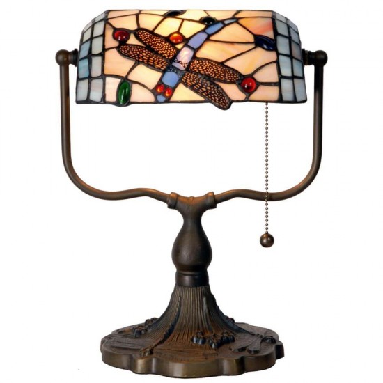 Skrivebordslampe Tiffany bordlampe