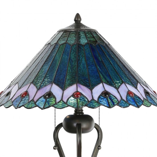 Tiffany Bordlampe H73cm