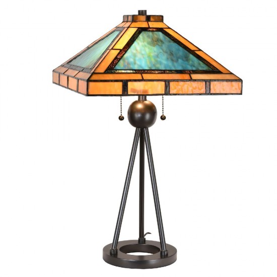 Tiffany bordlampe H73cm