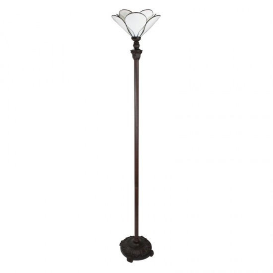 Tiffany gulvlampe uplight H183cm