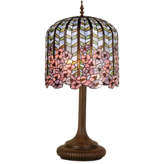 Tiffany lampe 84cm høj