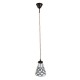 Tiffany loftslampe hvid Ø15cm Tiffany loftslampe hvid Ø15cm