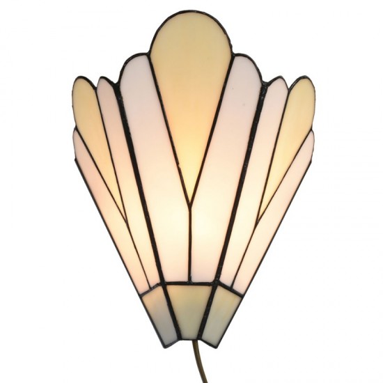 Tiffany væg lampe H29cm Tiffany væg lampe H29cm
